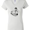 Women's Short Sleeve V-Neck T-Shirt Thumbnail