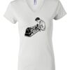 Women's Short Sleeve V-Neck T-Shirt Thumbnail