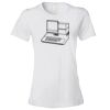 Women's Lightweight Ringspun T-Shirt Thumbnail